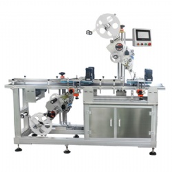 Bags top&bottom labeling machine