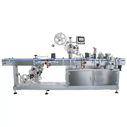 Automatic top&bottom labeling machine